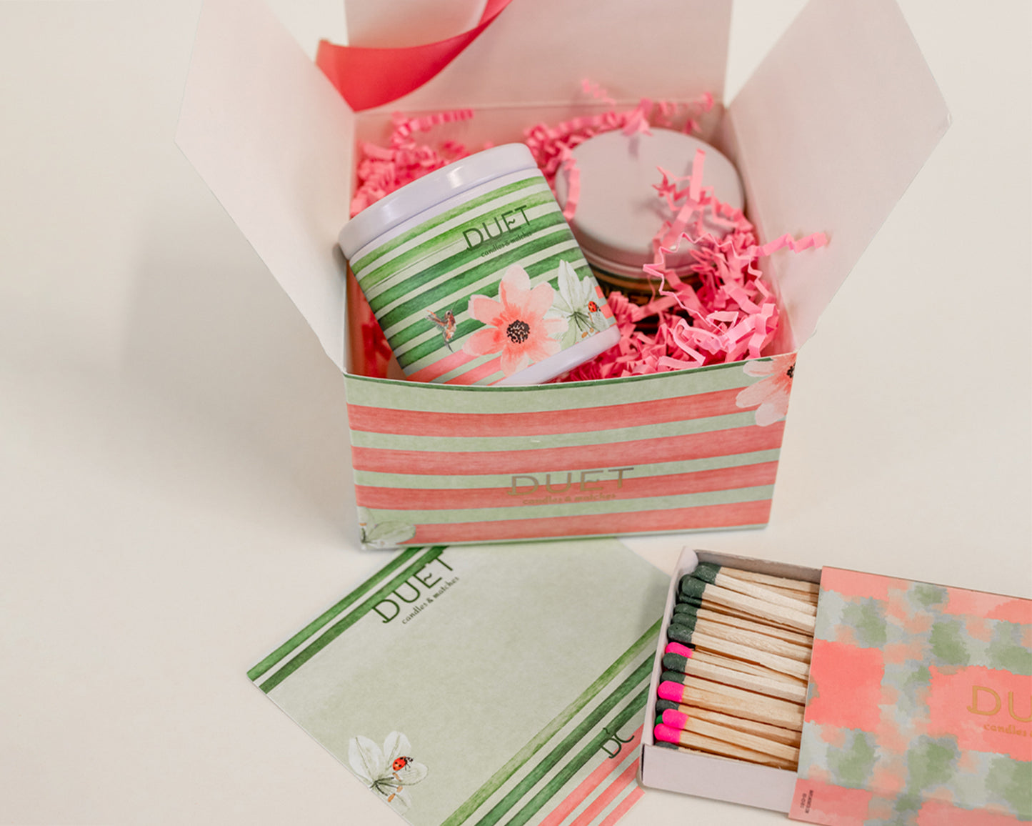Invitation to Spring Candle Set