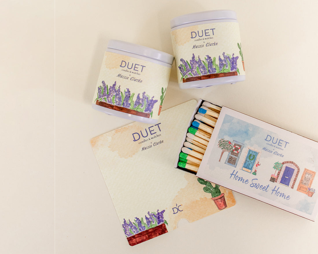 Texas Candle Set Home Sweet Home Collection x Maizie Clarke Duet